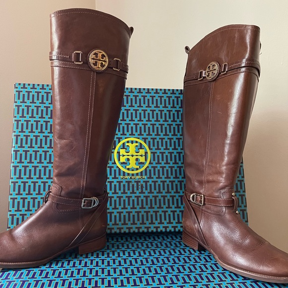 Tory Burch Tall Riding Boots - Picture 2 of 10